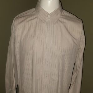 🍷🍷🍷Stafford beige men's dress shirt